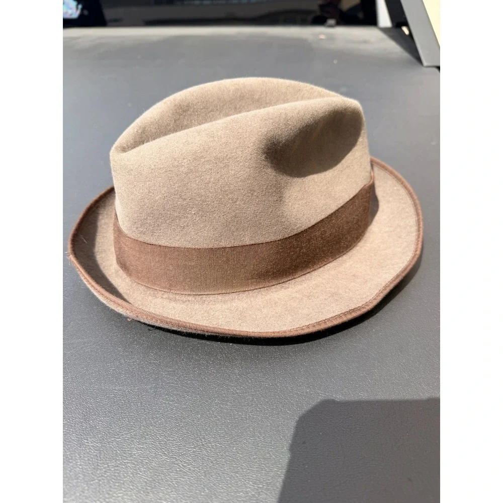 Akubra Fedora Hat Mens 59 Acorn StyleMasterFur‎ Felt Imperial Australia Outback